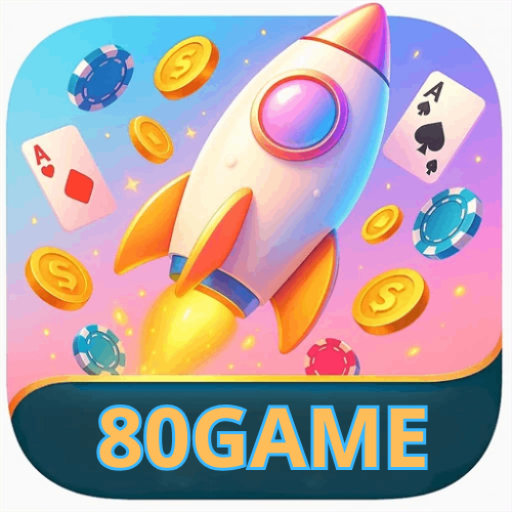 Imagem promocional da 80GAME mostrando a plataforma e suas vantagens